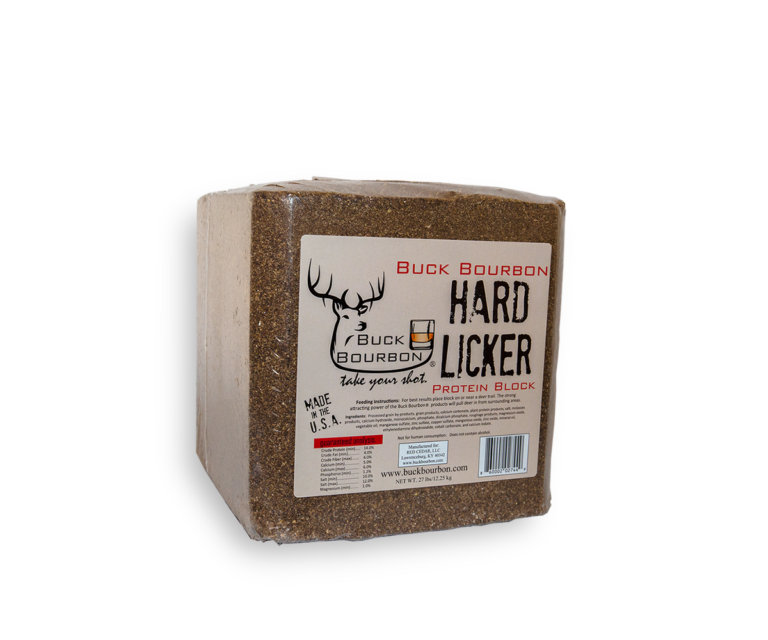Buck Bourbon Deer Attractant, Wildlife Feed for Whitetail, Mule Deer, Elk