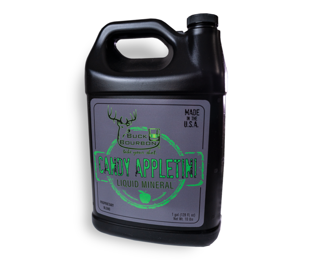 Candy Appletini Liquid Deer Mineral Buck Bourbon