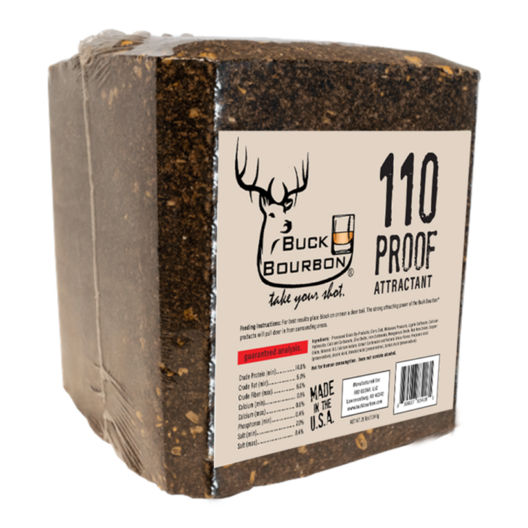 110 Proof Deer Attractant Block Buck Bourbon