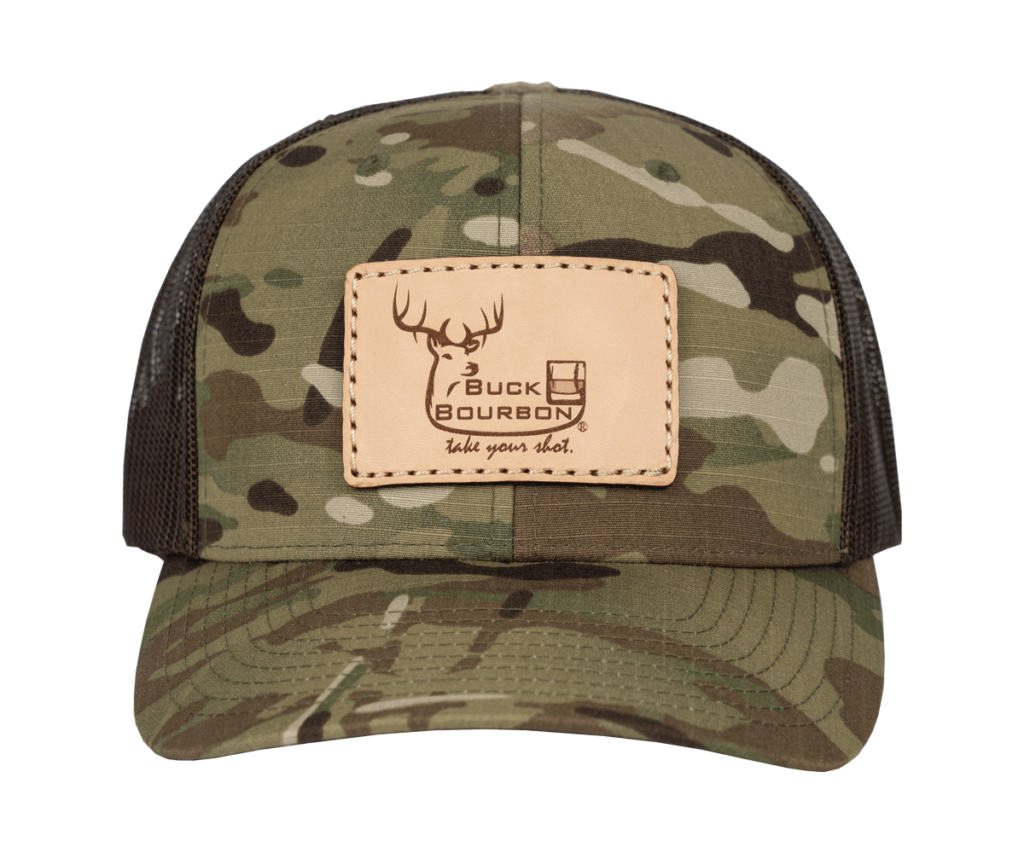 Logo Patch Multi-Cam Mesh Back - Buck Bourbon